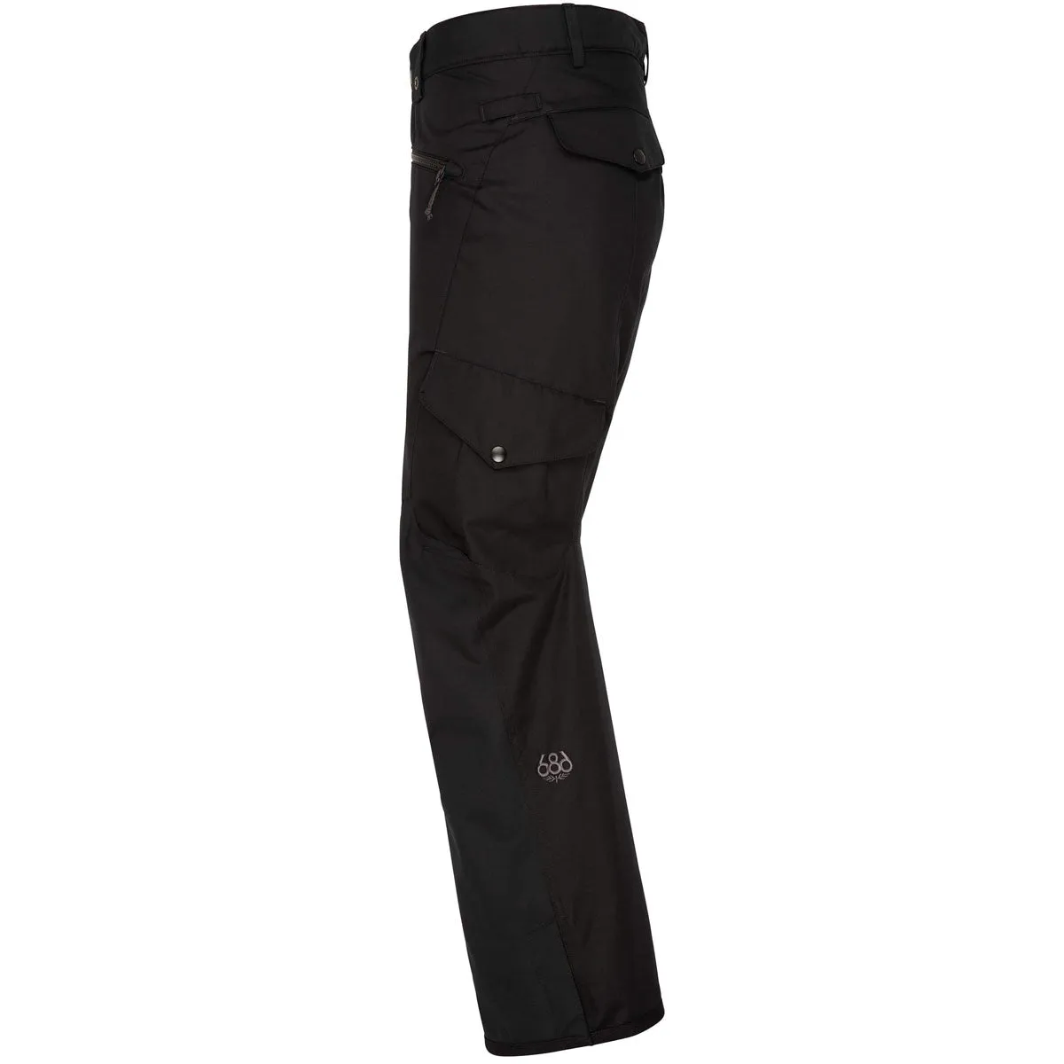 686 Womens Aura Insulated Cargo Snowboard Pants - Black