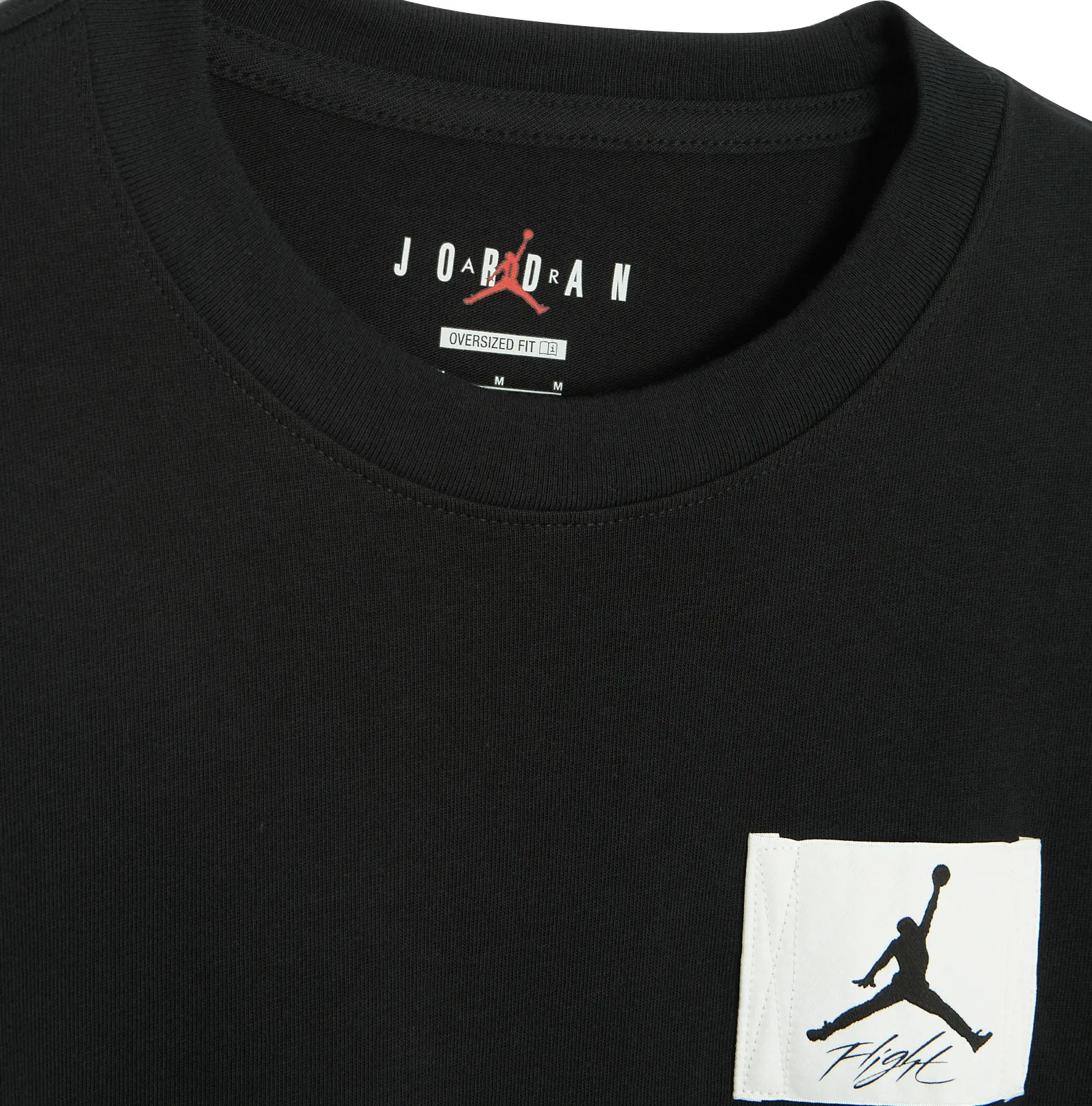 AIR JORDAN FLIGHT ESSENTIALS OVERSIZED SHORT SLEEVE - BLACK