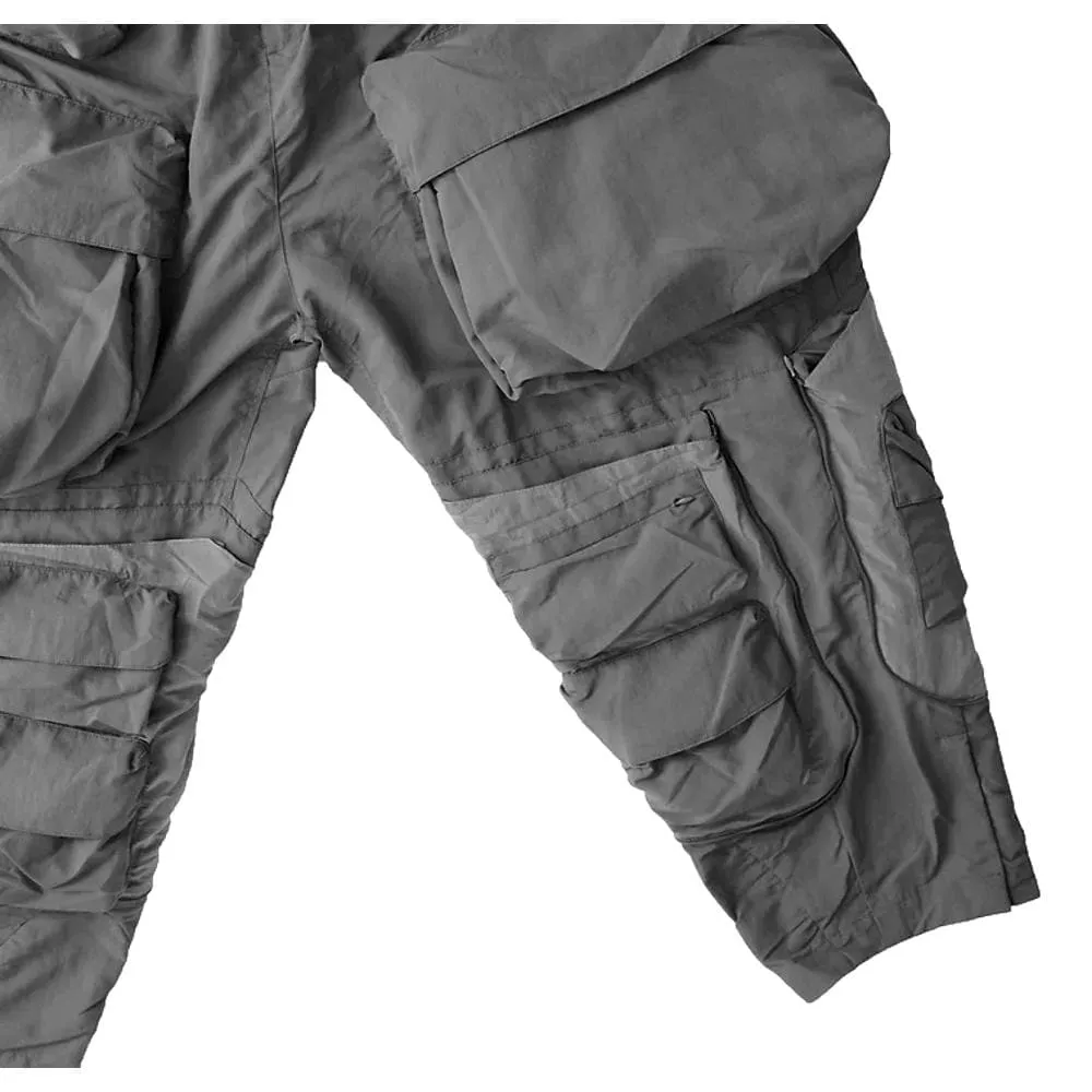 ARCHIVAL REINVENT TEFLON ARCHIVAL SWITCHABLE COVER PANTS-GREY