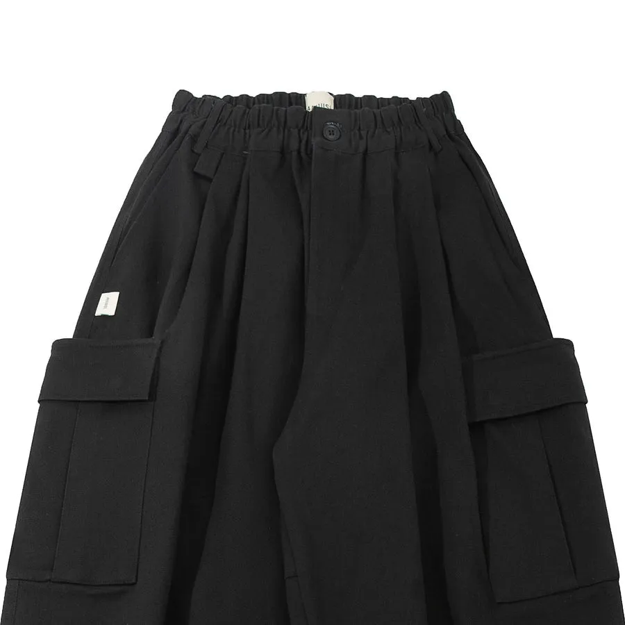 A[S]USL SIGNATURE CARGO PANTS-BLACK