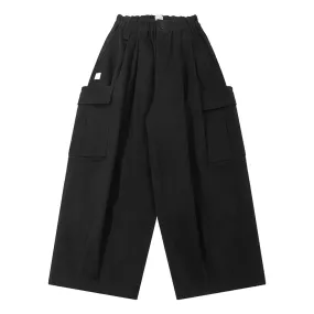 A[S]USL SIGNATURE CARGO PANTS-BLACK