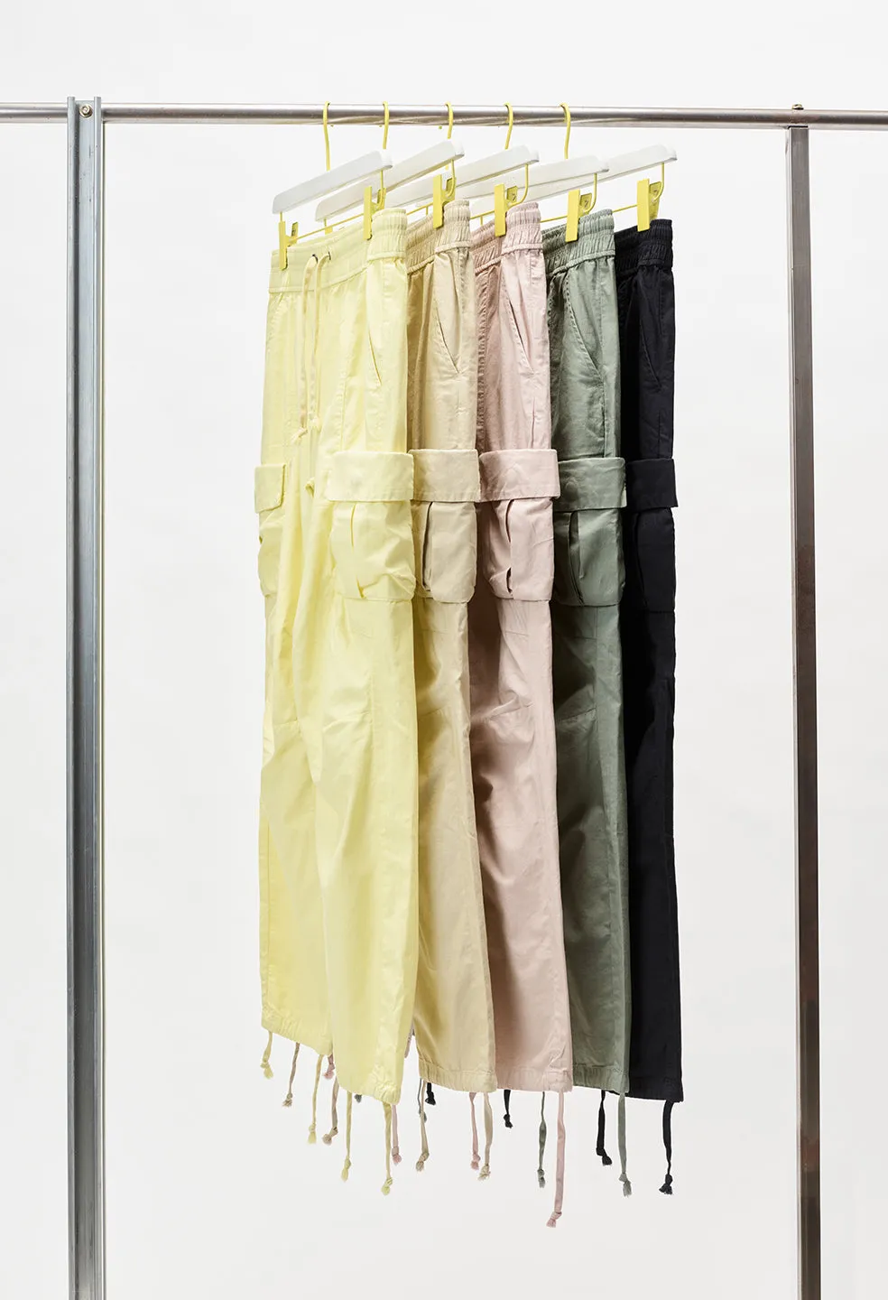 Back Sateen Cargo Pants / Twilight