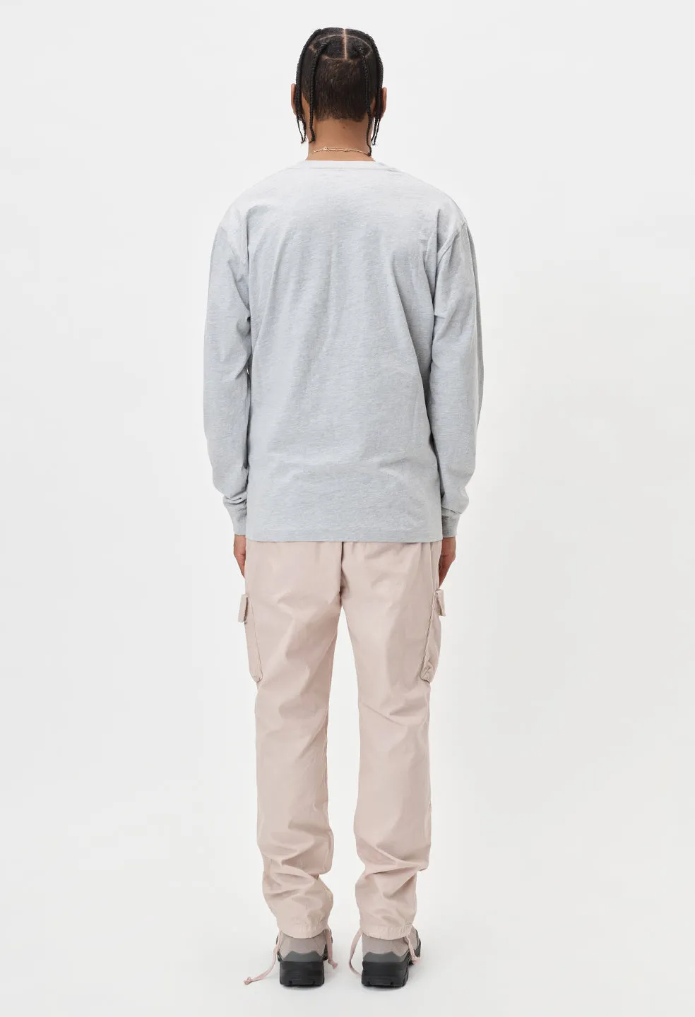 Back Sateen Cargo Pants / Twilight