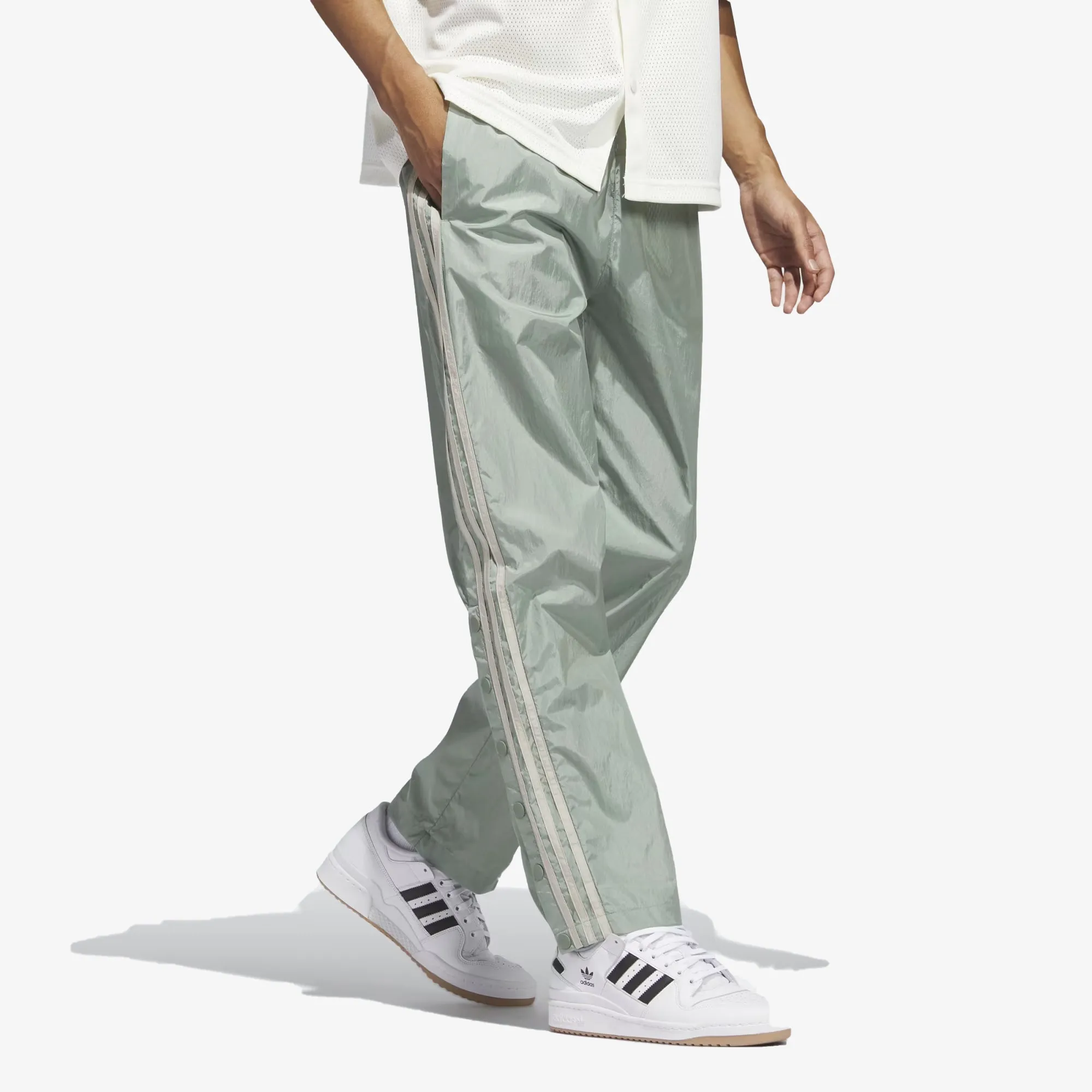 BASKETBALL WARM-UP PANTS 'SILVER GREEN'