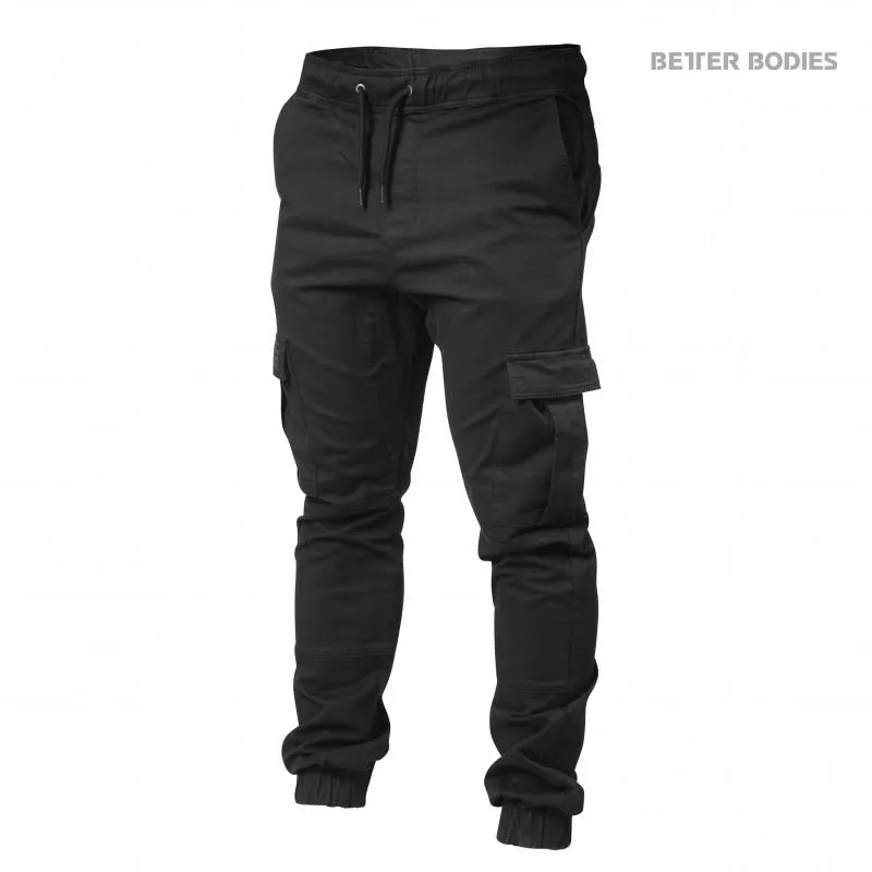 Better Bodies BB Alpha Street Pant - Wash Black