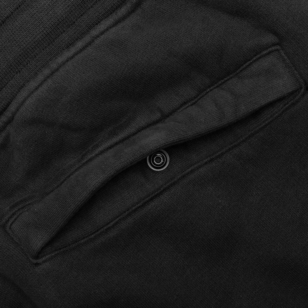 Brushed Cargo Fleece Pants - Charcoal