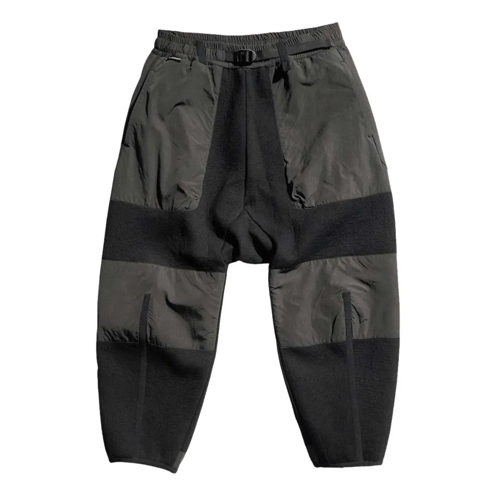 BYBORRB HIKE TAPERED CROPPED PANTS-GREY