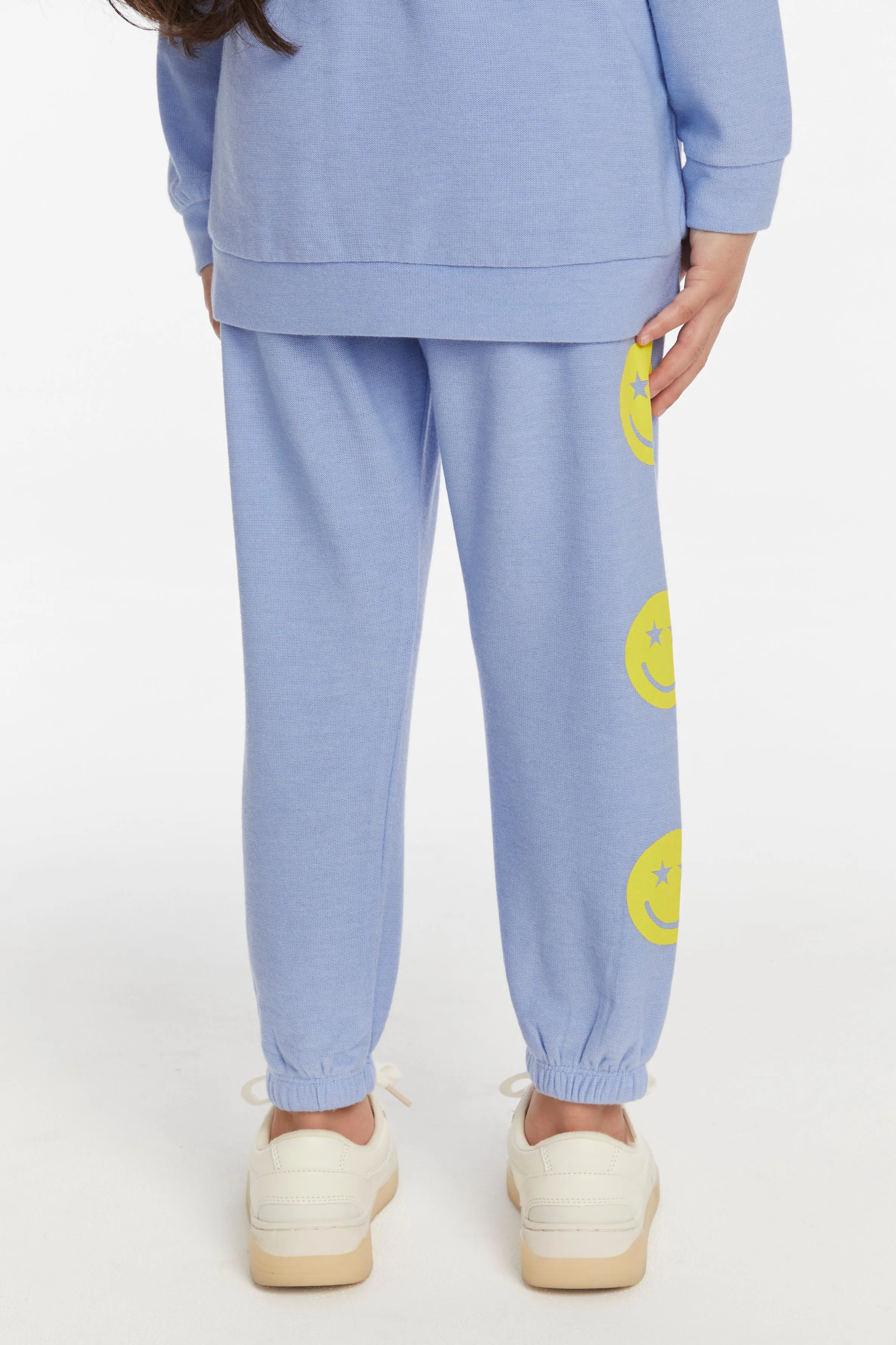 Chaser Star Smiley Slim Slouchy Girls Pant