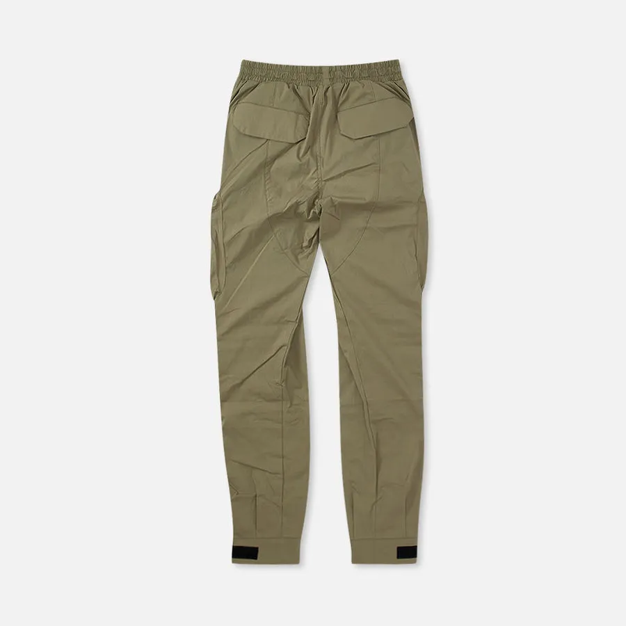 COMBAT NYLON JOGGERS EARTH BROWN