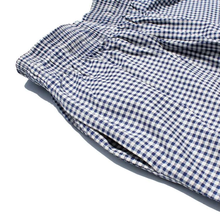 Cookman Chef Pants - Gingham Navy