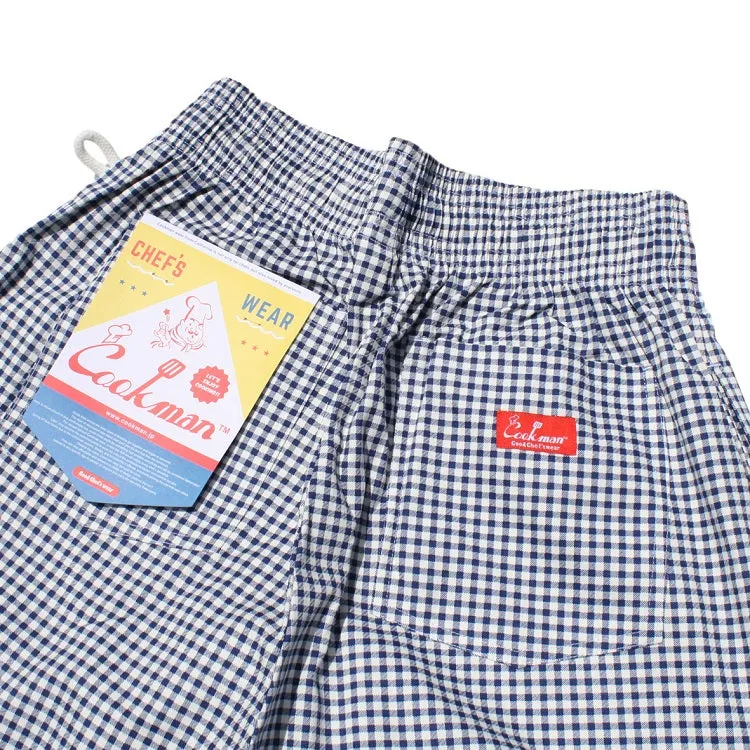 Cookman Chef Pants - Gingham Navy