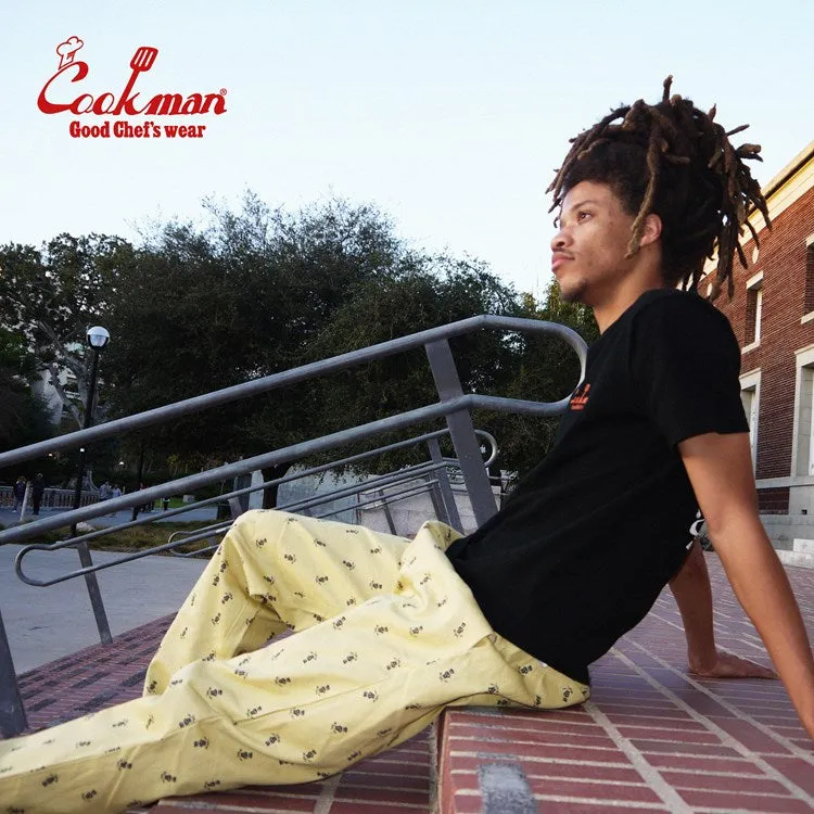 Cookman Chef Pants - Skull : Beige