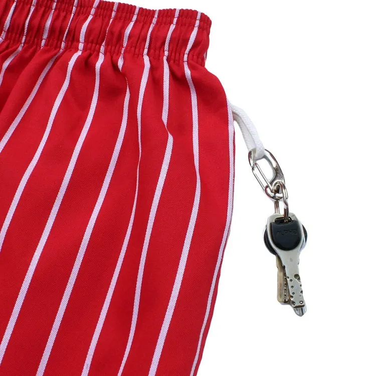 Cookman Chef Pants - Stripe : Red