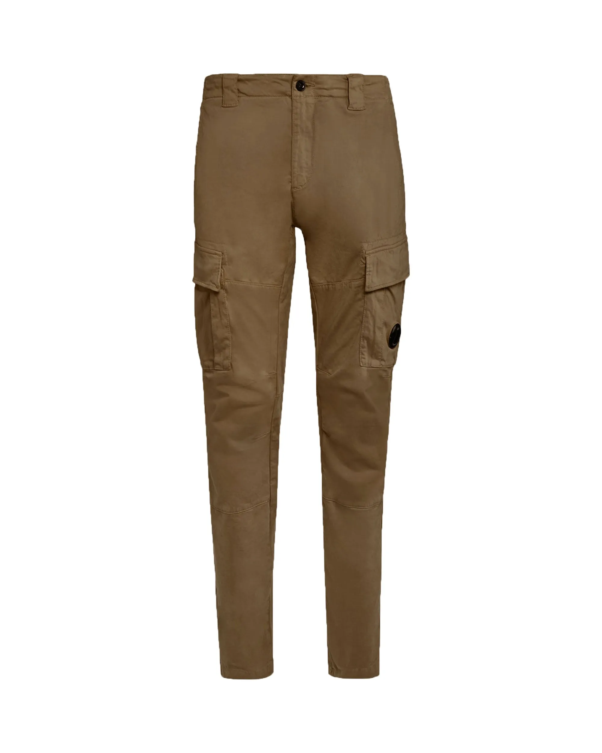 CP Company Stretch Sateen Cargo Pants Butternut