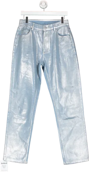 Cras Blue Sigrdcras Pants Shimmer UK 10