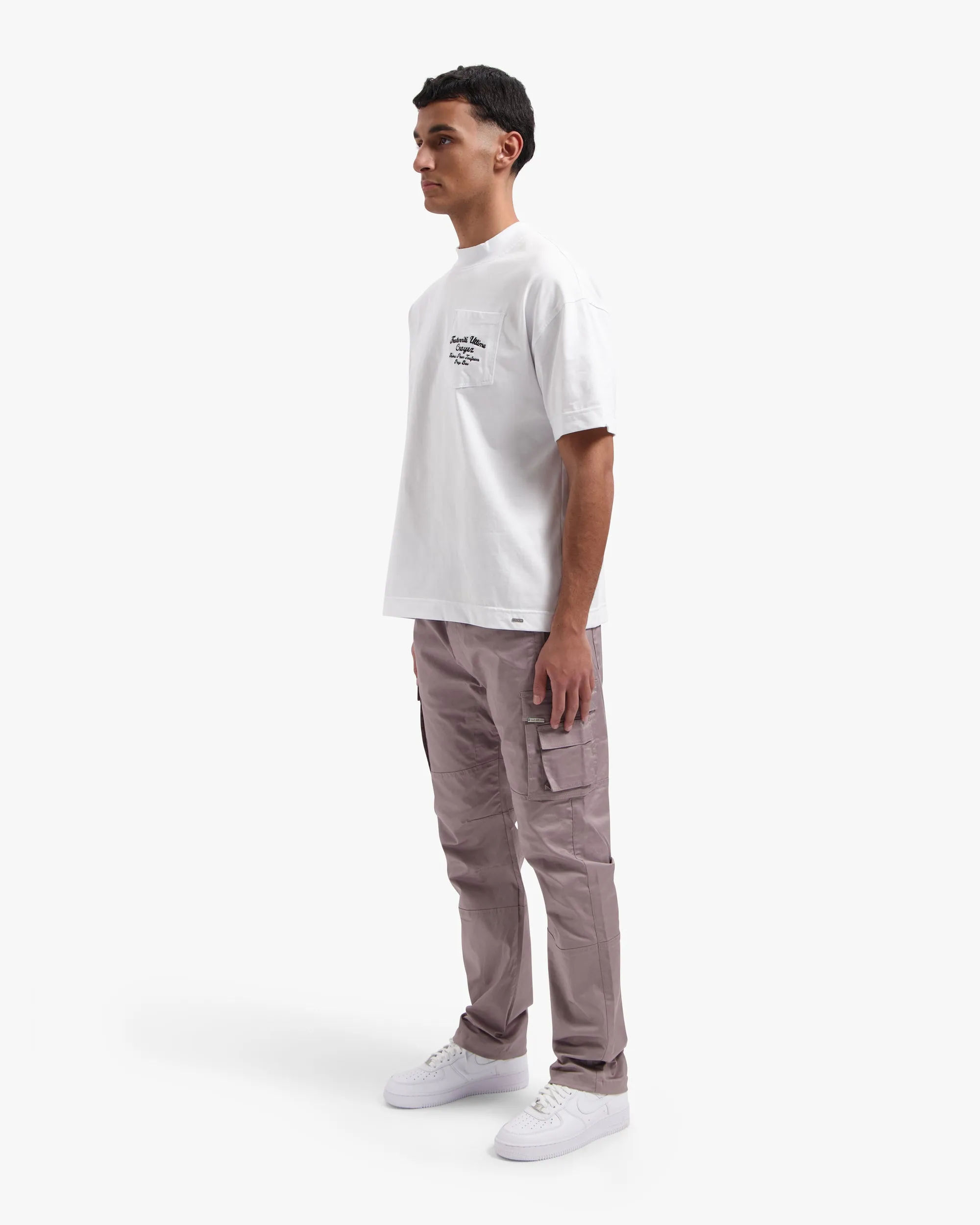 CROYEZ PARACHUTE CARGO PANTS - MUSHROOM