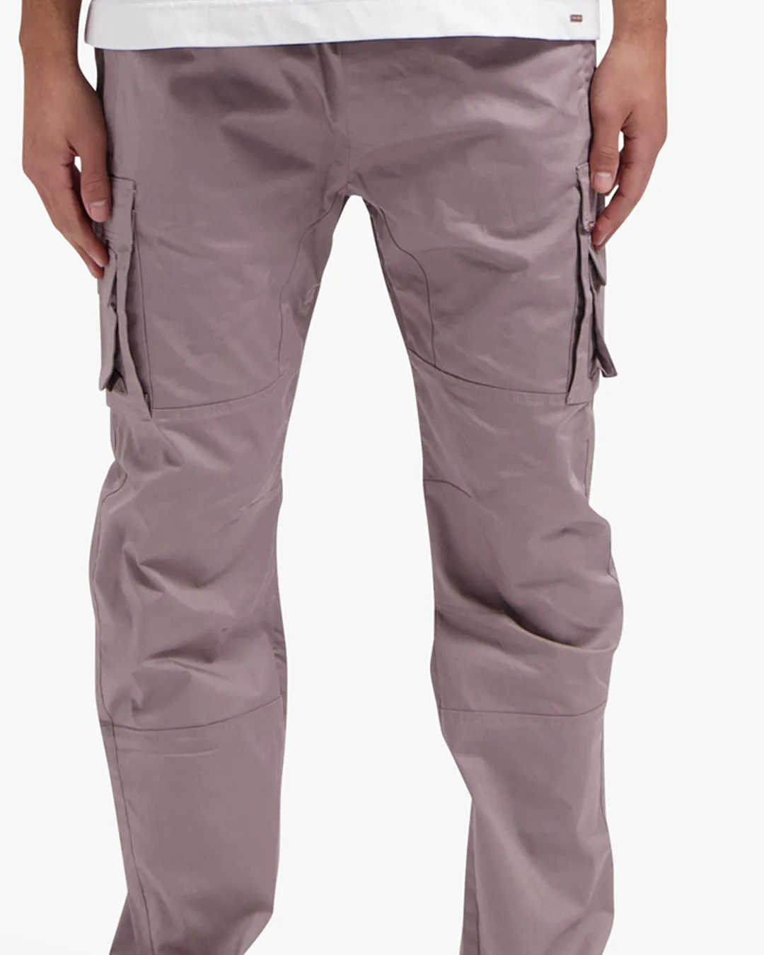 CROYEZ PARACHUTE CARGO PANTS - MUSHROOM