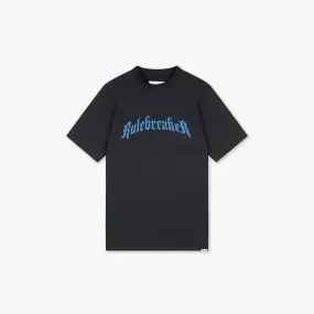 CROYEZ RULEBREAKER T-SHIRT - BLACK/COBALT