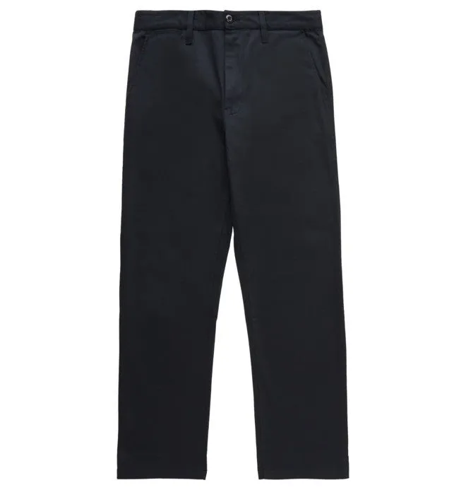 DC WORKER RELAXED CHINOS - Black