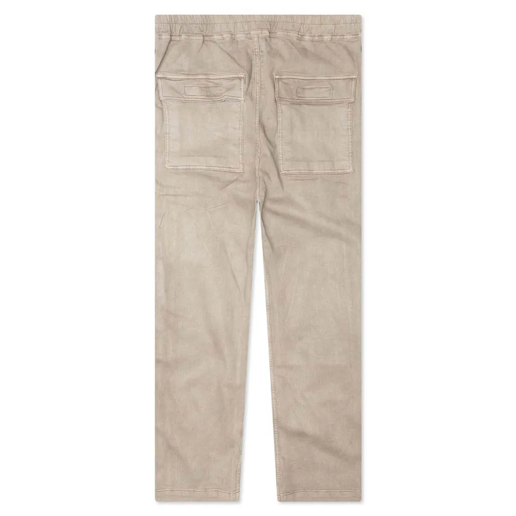 Denim Pusher Pants - Pearl