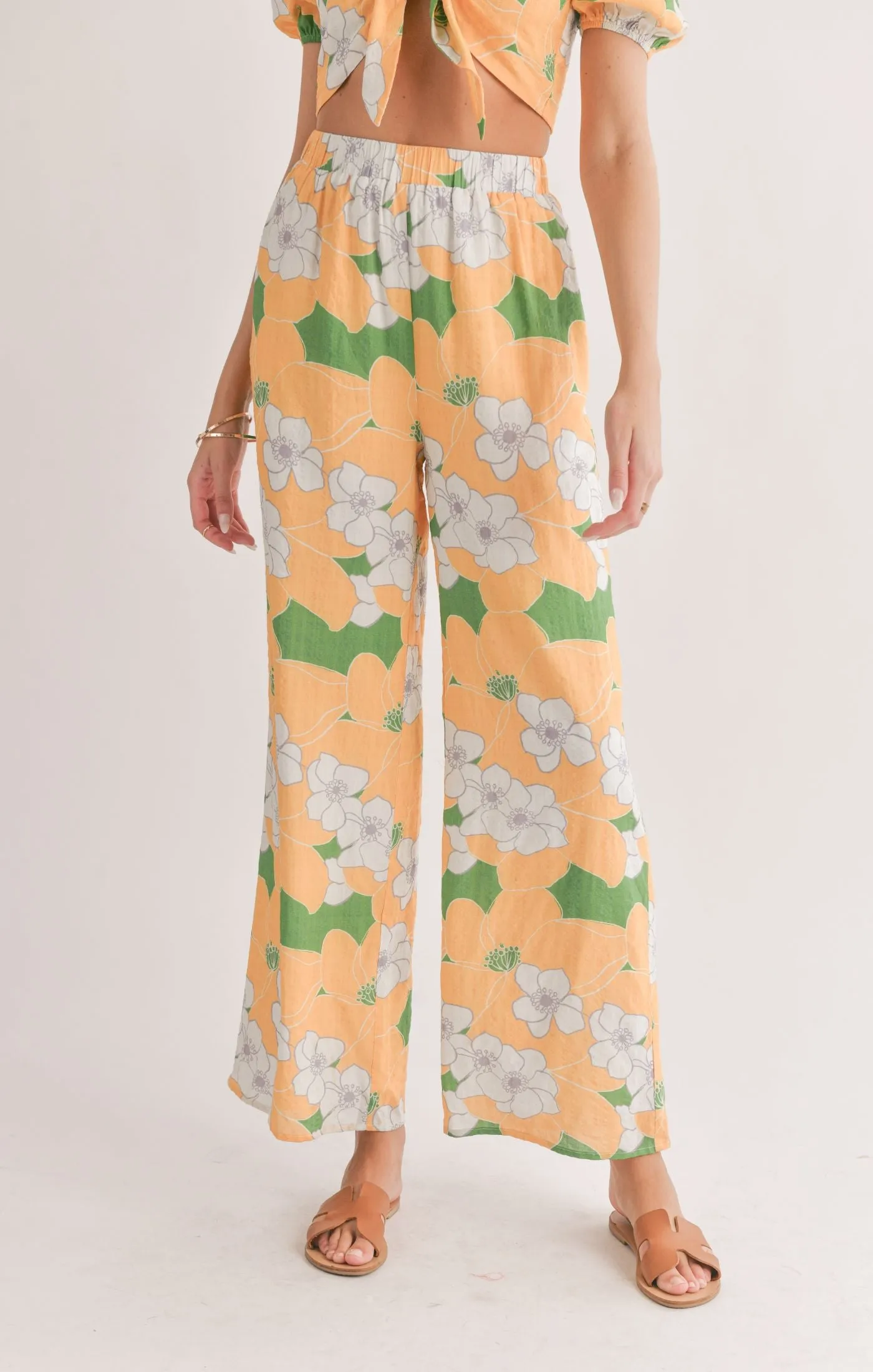 Desert Flower Wide Leg Pants