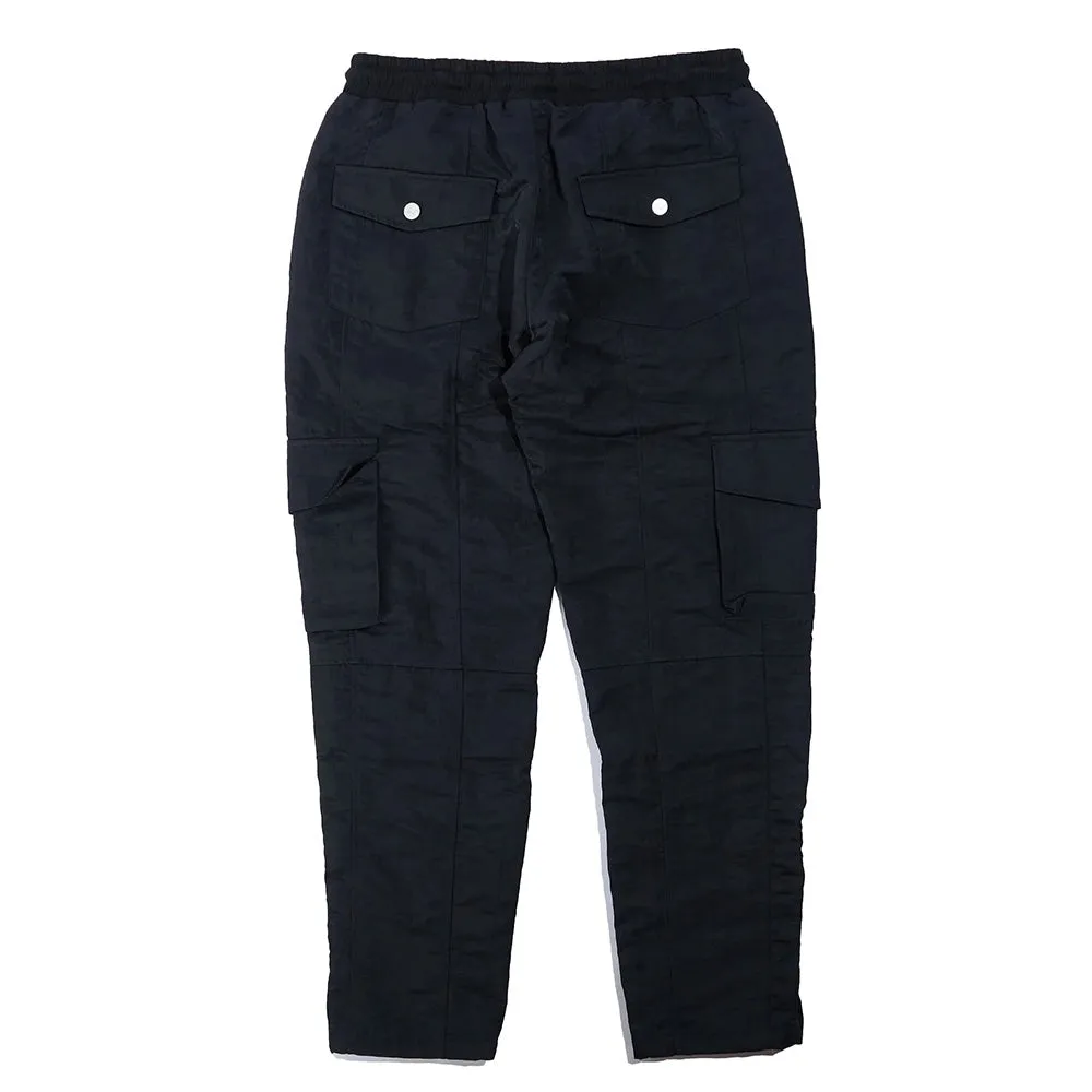 Diet Starts Monday Nylon Cargo Pants - Black