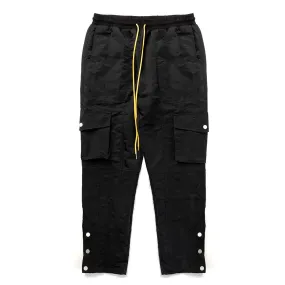 Diet Starts Monday Nylon Cargo Pants - Black