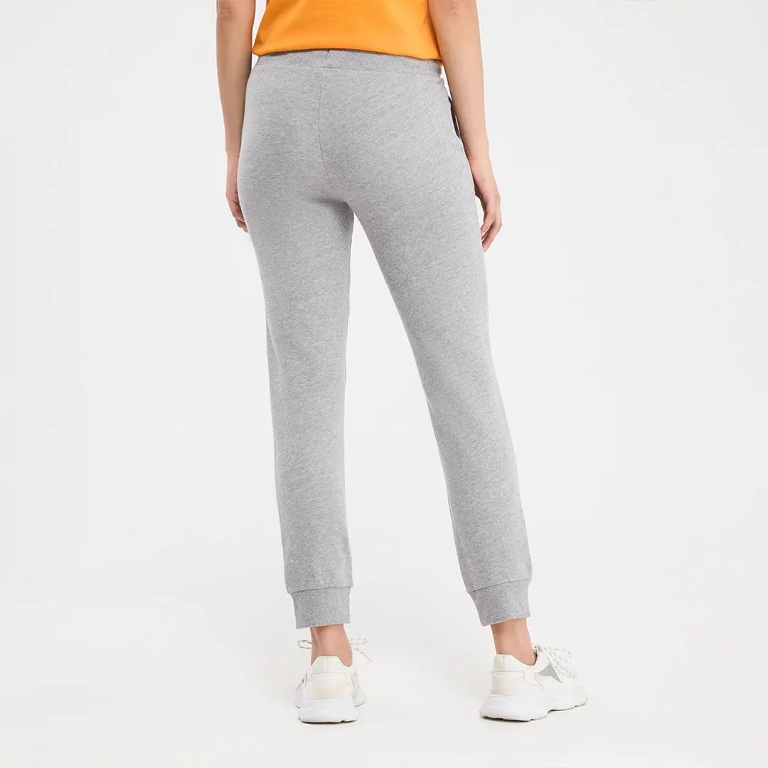 Elasticated Ribbed Band Sweatpants