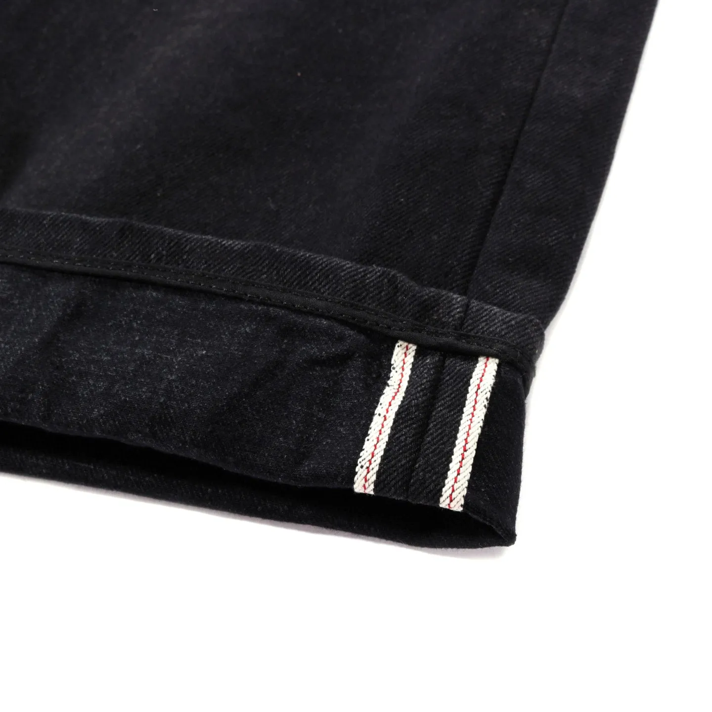 ENGINEERED GARMENTS WIDE PEG JEAN BLACK 14OZ BULL DENIM