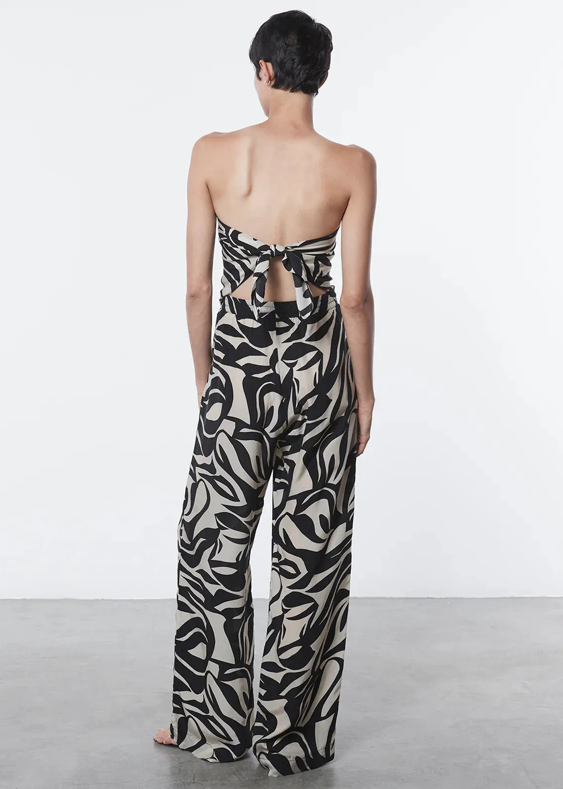 Enza Costa - Resort Pant - Abstract Tropical