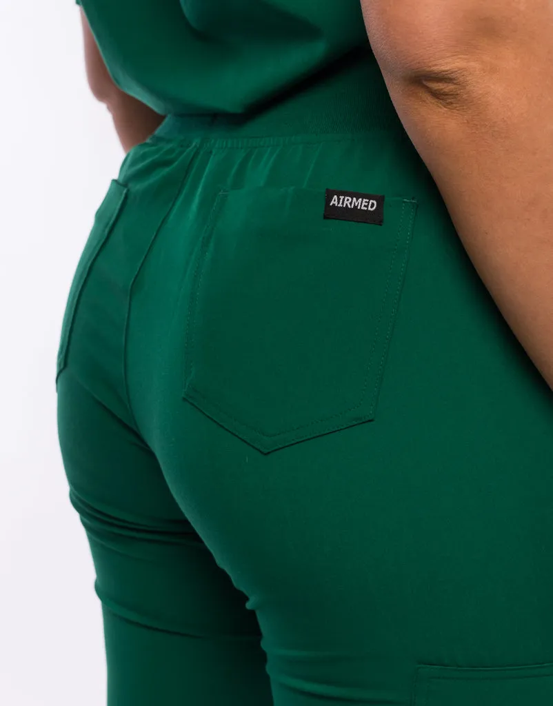 Essential Jogger Scrub Pants - Evergreen