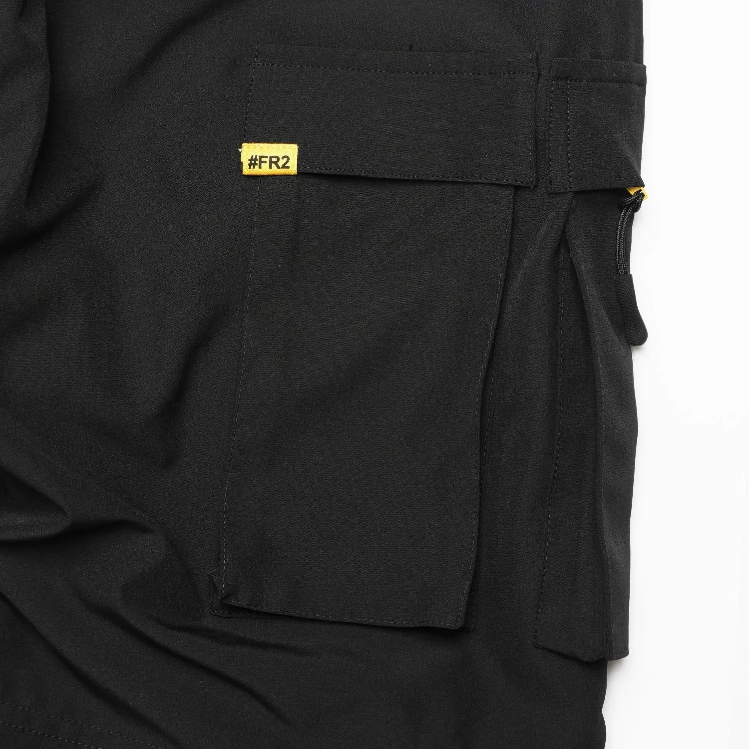 FR2 JAPAN 2-Way 2-in-1 Cargo Shorts / Pants Black