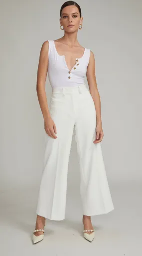 Generation Love - Rayne Crepe Pants - White