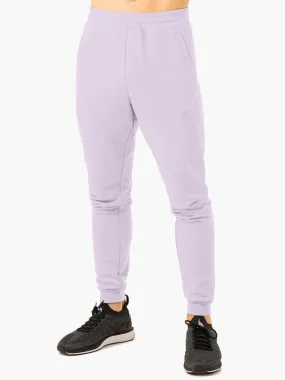 Heritage Fleece Track Pants - Lavender