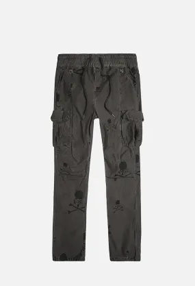 JE X Mastermind Cold Dye Cargo Pants / Charcoal