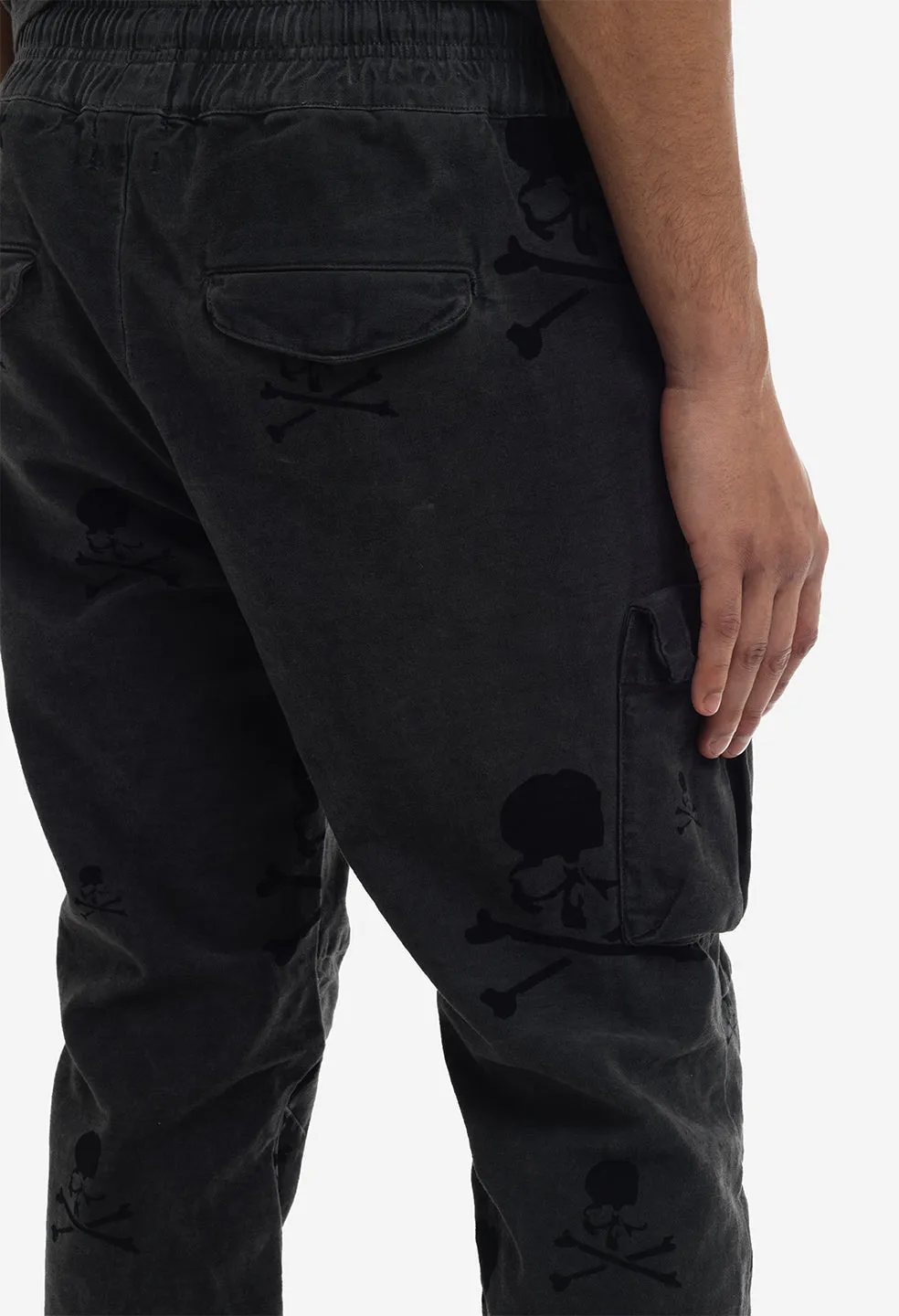 JE X Mastermind Cold Dye Cargo Pants / Charcoal