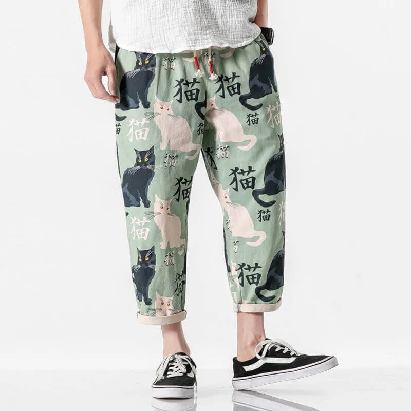 Kawai Neko Pants