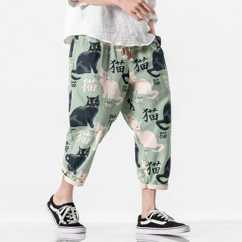 Kawai Neko Pants