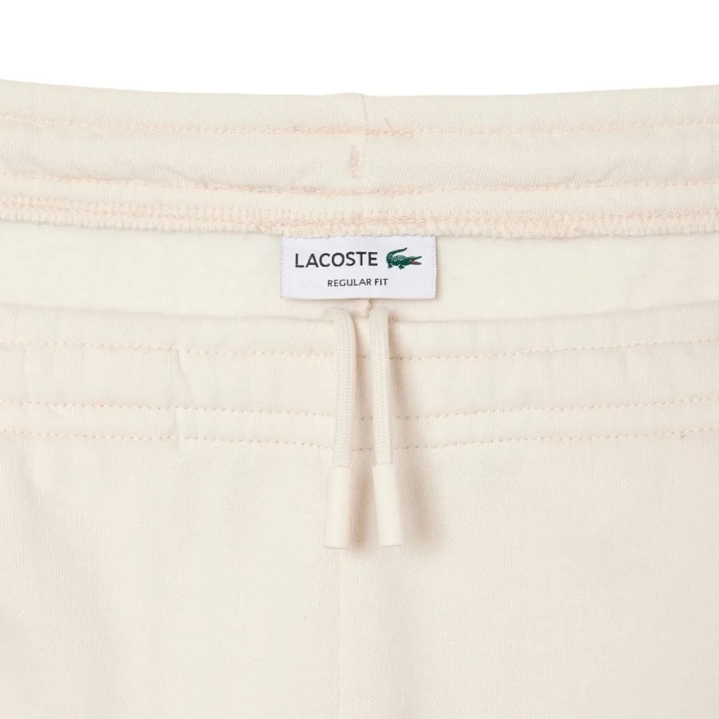 Lacoste Regular Fit Colorblock Joggers (Off White/Brown/Navy) XH1300-51