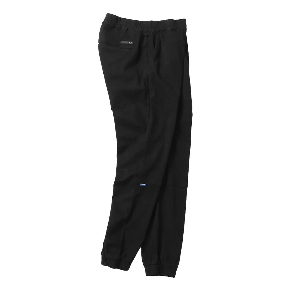 LAFAYETTE STRETCH JOGGER PANTS-BLACK