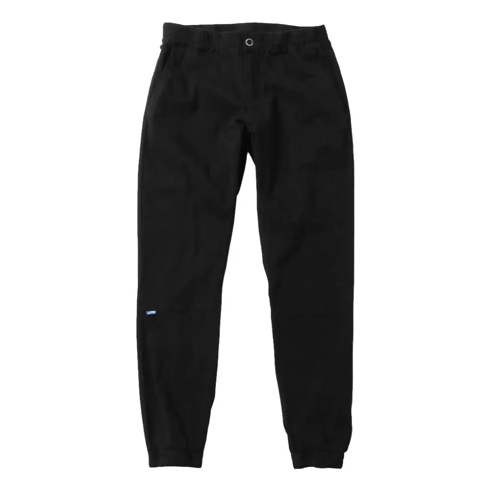 LAFAYETTE STRETCH JOGGER PANTS-BLACK