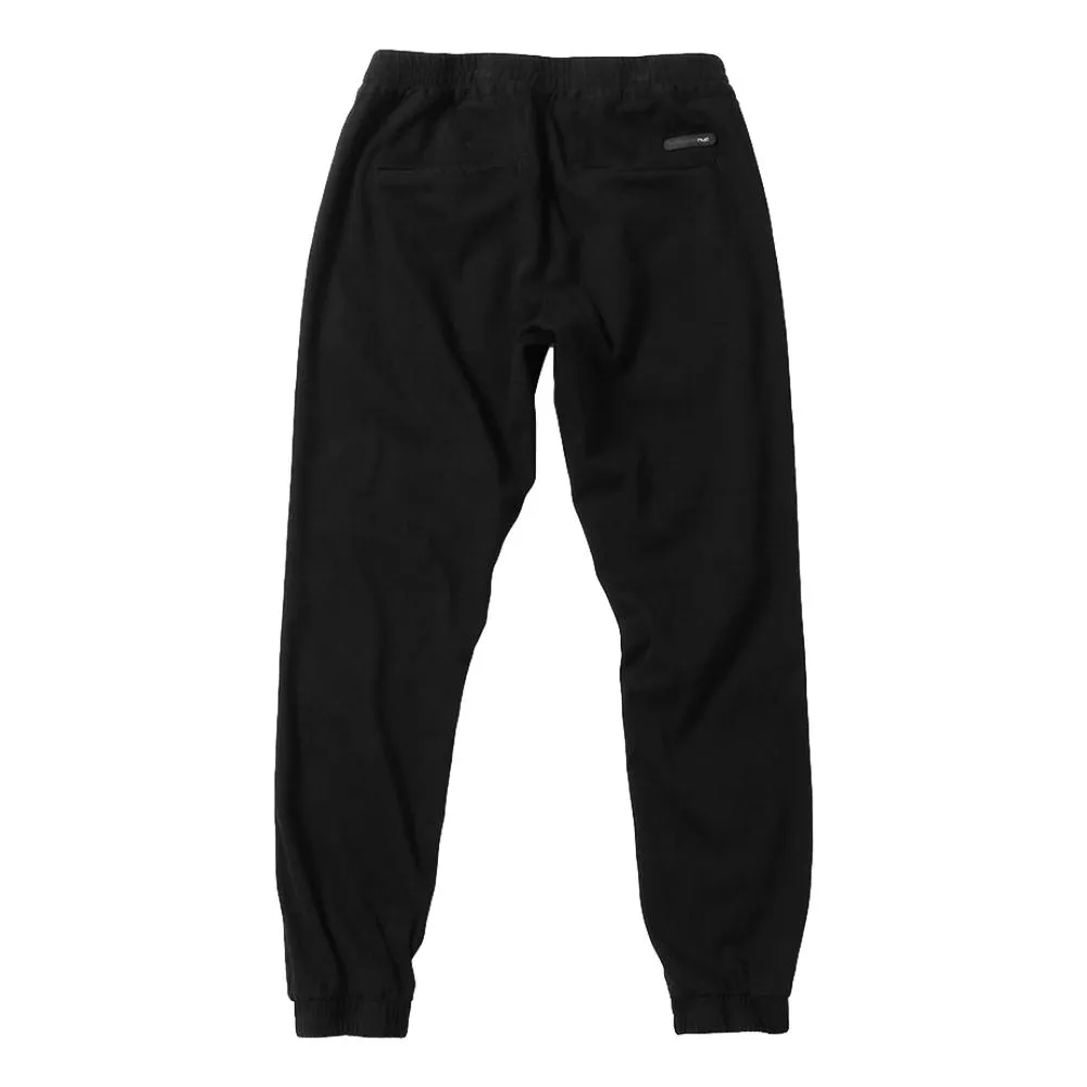 LAFAYETTE STRETCH JOGGER PANTS-BLACK