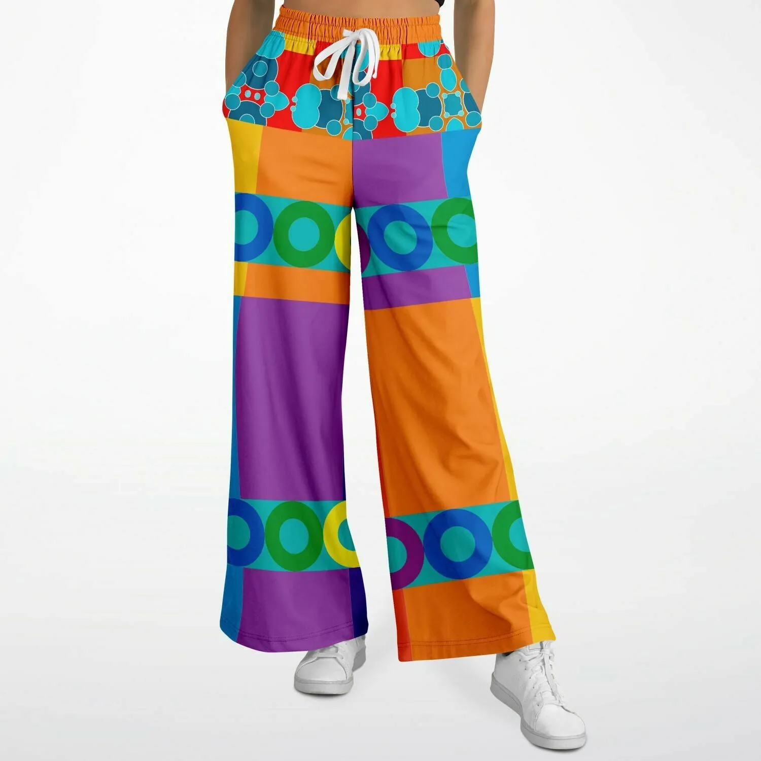 Life on Mars Eco-Poly Stretchy Phat Bellbottoms