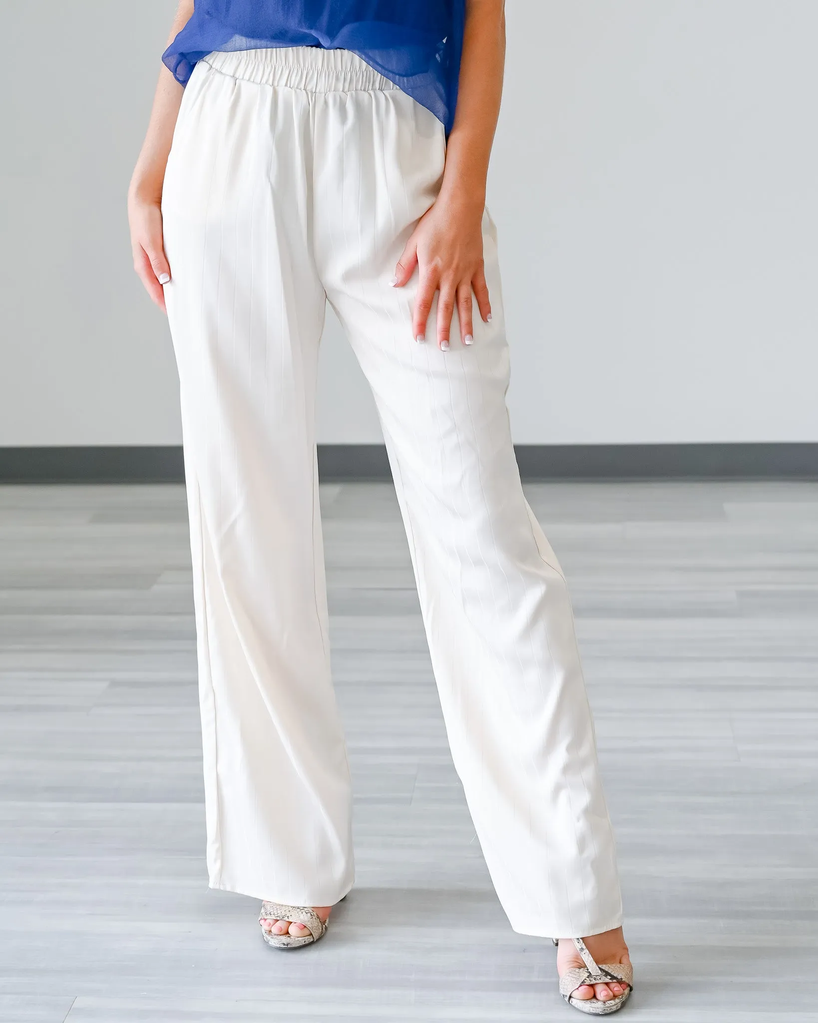 Lovely Luxe Wide Leg Pants