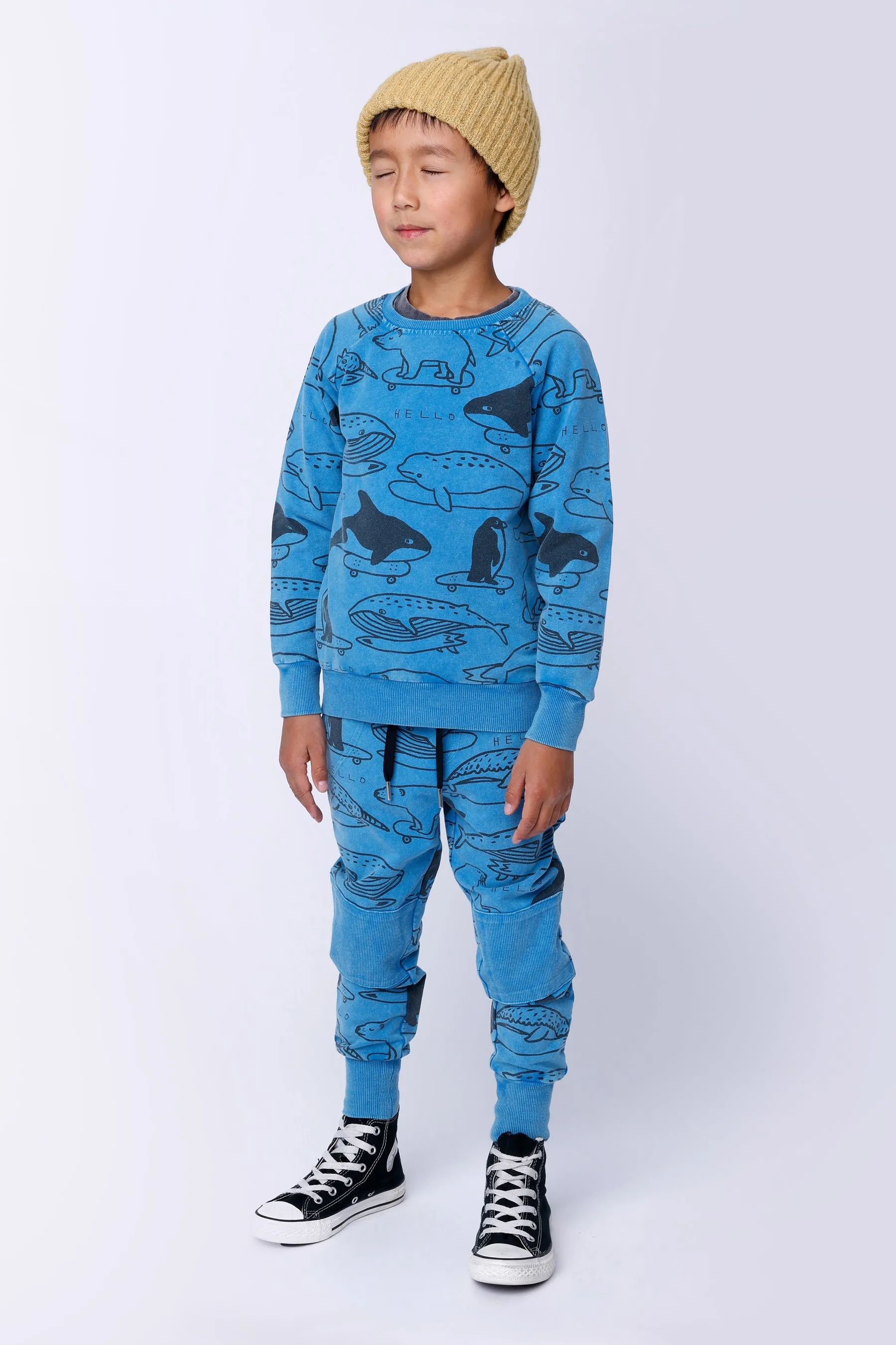 Minti | Surf Skate Animals Trackies