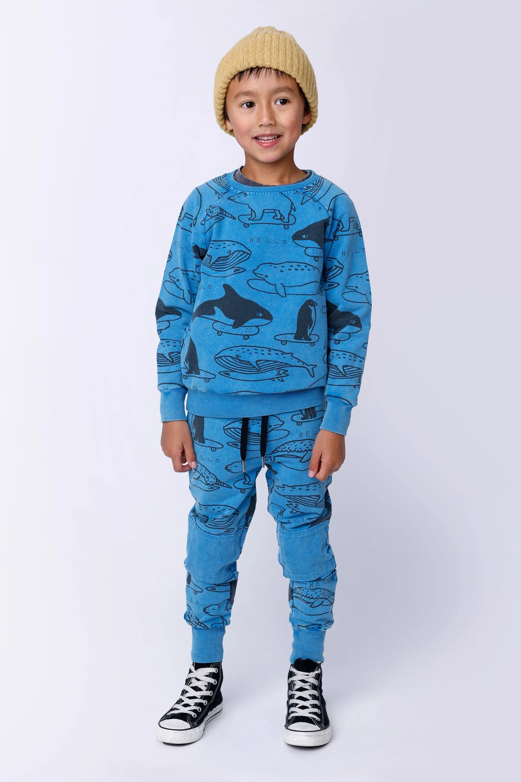 Minti | Surf Skate Animals Trackies