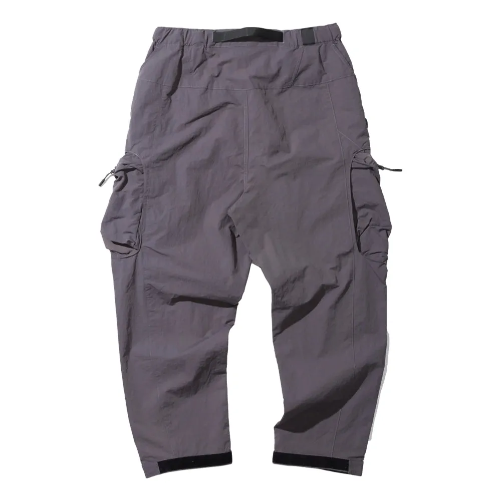 NINE POINT NINE MESH BREATHE MULTI POCKET PANTS-STONE