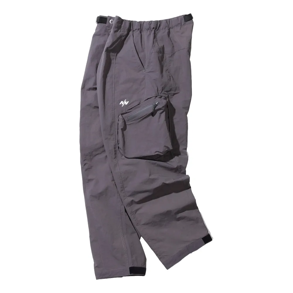 NINE POINT NINE MESH BREATHE MULTI POCKET PANTS-STONE