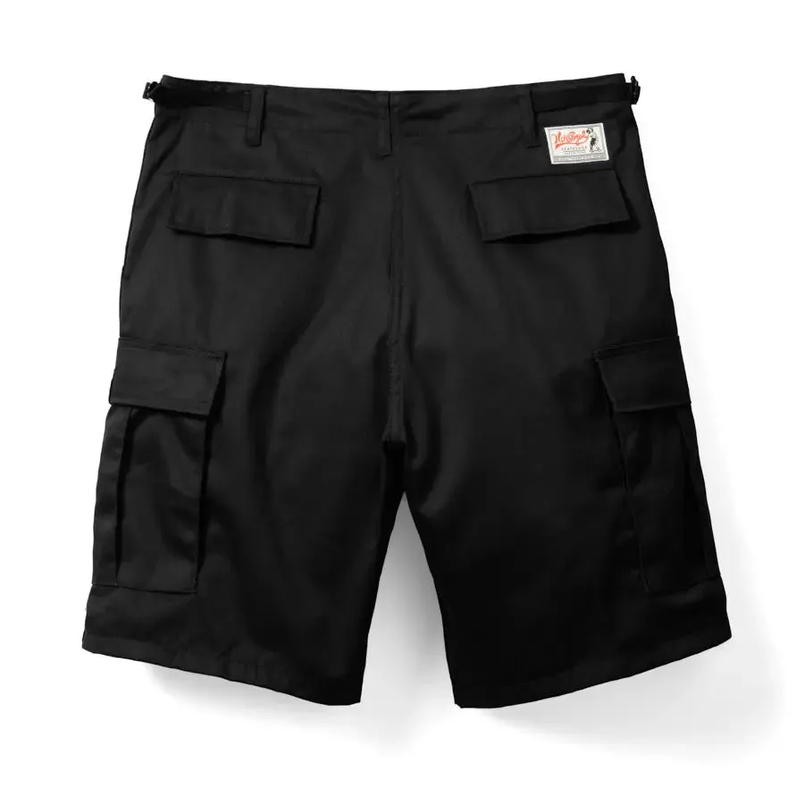 No-Comply Cargo Shorts - Black