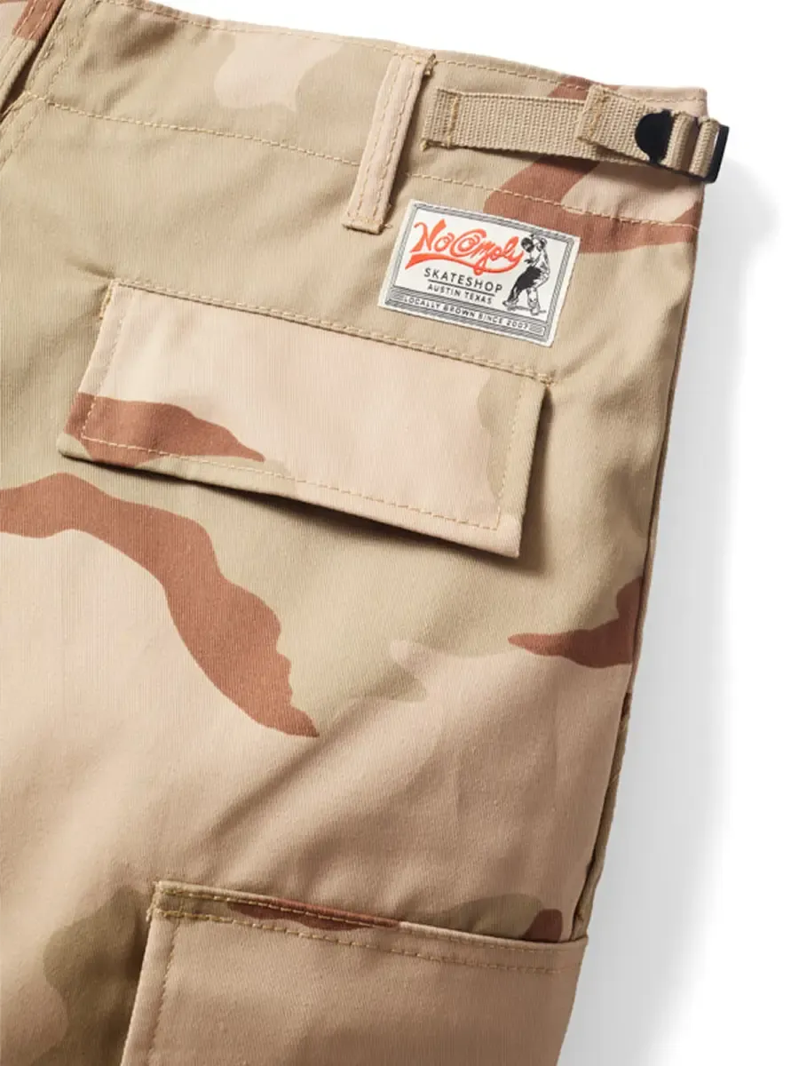 No-Comply Cargo Shorts - Desert Camo